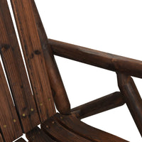 Thumbnail for Garten-Schaukelbank 2-Sitzer 123x96x102 cm Massivholz Fichte