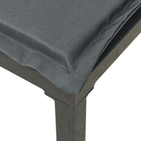 Thumbnail for 3-tlg. Garten-Lounge-Set Schwarz und Grau Poly Rattan