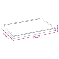 Thumbnail for Schneidebrett 30x20x1,5 cm Bambus