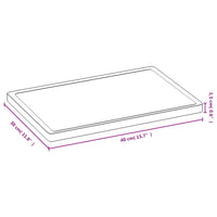 Thumbnail for Schneidebrett 40x30x1,5 cm Bambus