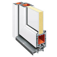 Thumbnail for Haustür Weiß 88x200 cm PVC