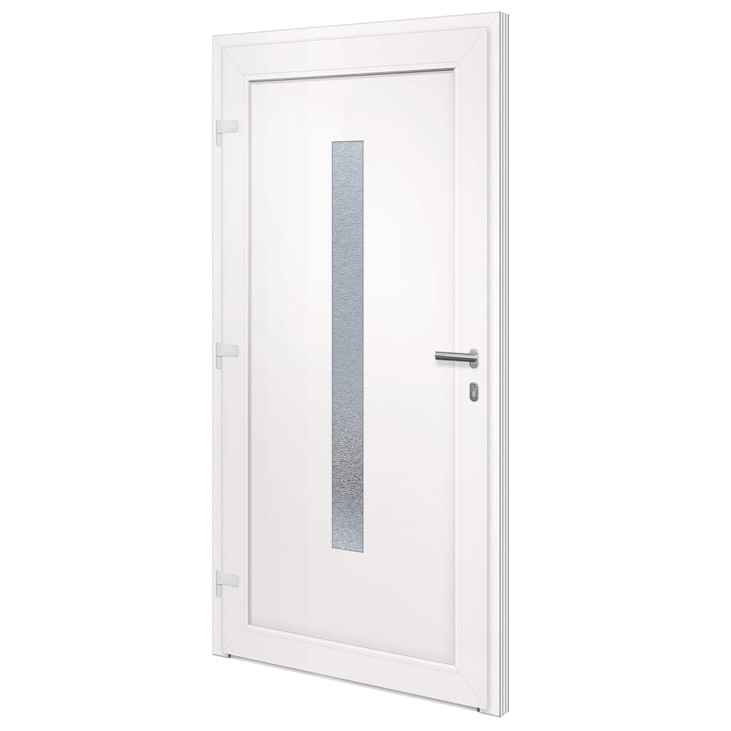 Haustür Anthrazit 98x200 cm PVC