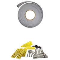 Thumbnail for Haustür Anthrazit 88x200 cm PVC