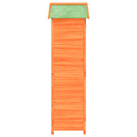 Thumbnail for Geräteschuppen Braun 120x53,5x170 cm Massivholz Kiefer