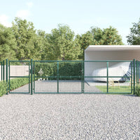 Thumbnail for Mesh-Gartentor Grün 500x175 cm Verzinkter Stahl