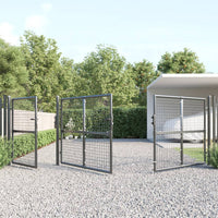 Thumbnail for Mesh-Gartentor Anthrazit 400x175 cm Verzinkter Stahl