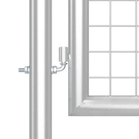 Thumbnail for Mesh-Gartentor Silbern 500x175 cm Verzinkter Stahl