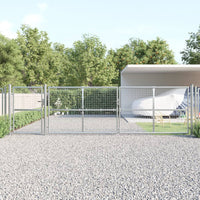 Thumbnail for Mesh-Gartentor Silbern 500x175 cm Verzinkter Stahl