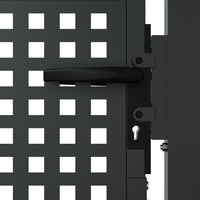 Thumbnail for Gartentor Anthrazit 105x150 cm Stahl