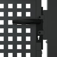 Thumbnail for Gartentor Anthrazit 105x225 cm Stahl