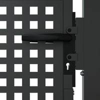 Thumbnail for Gartentor Anthrazit 105x250 cm Stahl