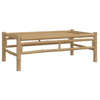 Thumbnail for Garten-Couchtisch 100x55x33 cm Bambus