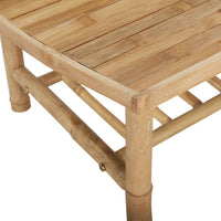 Thumbnail for Garten-Couchtisch 90x55x37 cm Bambus