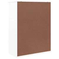 Thumbnail for Schuhschrank ALTA Weiß 77x35x96 cm Massivholz Kiefer