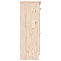 Thumbnail for Schuhschrank ALTA 77x35x96 cm Massivholz Kiefer