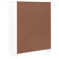 Thumbnail for Schuhschrank ALTA Weiß 77x35x96 cm Massivholz Kiefer