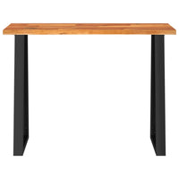 Thumbnail for Konsolentisch Baumkante 110x35x80 cm Massivholz Akazie