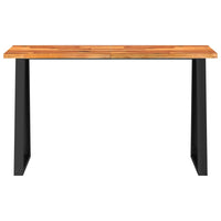 Thumbnail for Konsolentisch Baumkante 140x40x80 cm Massivholz Akazie