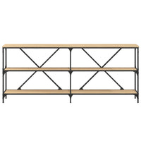 Thumbnail for Konsolentisch Sonoma-Eiche 180x30x75 cm Holzwerkstoff und Eisen