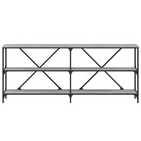 Thumbnail for Konsolentisch Grau Sonoma 180x30x75 cm Holzwerkstoff und Eisen