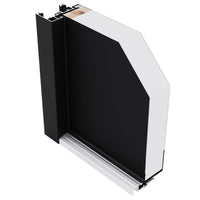 Thumbnail for Haustür Anthrazit 110x207,5 cm Aluminium