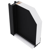 Thumbnail for Haustür Weiß 110x207,5 cm Aluminium