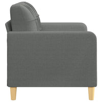 Thumbnail for 2-Sitzer-Sofa Dunkelgrau 120 cm Stoff