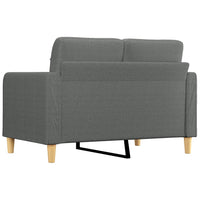 Thumbnail for 2-Sitzer-Sofa Dunkelgrau 120 cm Stoff