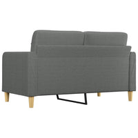 Thumbnail for 2-Sitzer-Sofa Dunkelgrau 140 cm Stoff