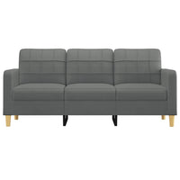 Thumbnail for 3-Sitzer-Sofa Dunkelgrau 180 cm Stoff