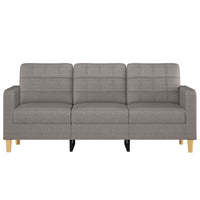 Thumbnail for 3-Sitzer-Sofa Taupe 180 cm Stoff
