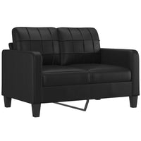 Thumbnail for 2-Sitzer-Sofa Schwarz 120 cm Kunstleder