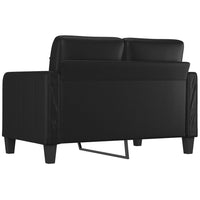 Thumbnail for 2-Sitzer-Sofa Schwarz 120 cm Kunstleder