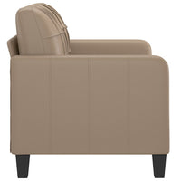 Thumbnail for 2-Sitzer-Sofa Cappuccino-Braun 120 cm Kunstleder