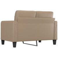 Thumbnail for 2-Sitzer-Sofa Cappuccino-Braun 120 cm Kunstleder