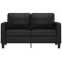 Thumbnail for 2-Sitzer-Sofa Schwarz 140 cm Kunstleder