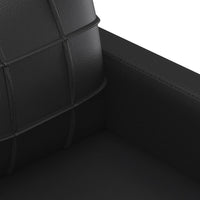 Thumbnail for 2-Sitzer-Sofa Schwarz 140 cm Kunstleder