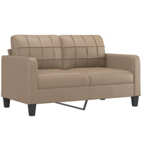 Thumbnail for 2-Sitzer-Sofa Cappuccino-Braun 140 cm Kunstleder