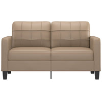 Thumbnail for 2-Sitzer-Sofa Cappuccino-Braun 140 cm Kunstleder