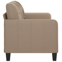 Thumbnail for 2-Sitzer-Sofa Cappuccino-Braun 140 cm Kunstleder