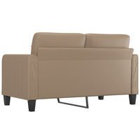 Thumbnail for 2-Sitzer-Sofa Cappuccino-Braun 140 cm Kunstleder