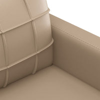 Thumbnail for 2-Sitzer-Sofa Cappuccino-Braun 140 cm Kunstleder