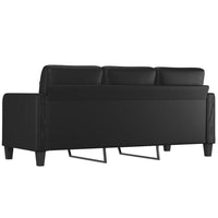 Thumbnail for 3-Sitzer-Sofa Schwarz 180 cm Kunstleder