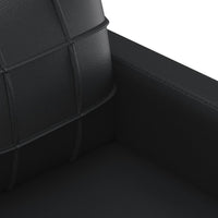 Thumbnail for 3-Sitzer-Sofa Schwarz 180 cm Kunstleder