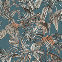 Thumbnail for DUTCH WALLCOVERINGS Tapete Bird-of-Paradise Blau