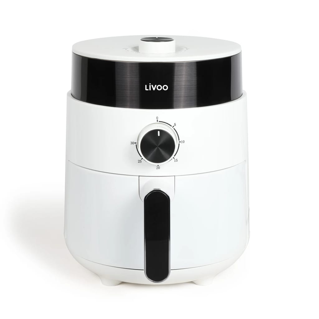 Livoo Multifunktions-Heißluftfritteuse 2,5 L 1200 W Weiß