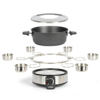 Thumbnail for Livoo Elektrisches Fondue-Set 8 Personen 1,8 L 1000 W Schwarz