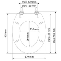 Thumbnail for SCHÜTTE WC-Sitz GREY STEEL MDF