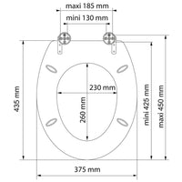 Thumbnail for SCHÜTTE Toilettensitz mit Absenkautomatik BALANCE MDF