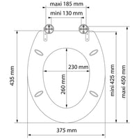 Thumbnail for SCHÜTTE Toilettensitz mit Absenkautomatik LIGHT WOOD MDF